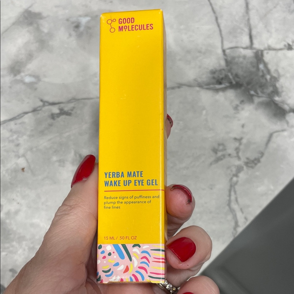 Good Molecules Yerba Mate Eye Gel - Vibrant Yellow